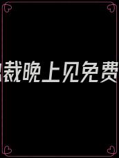 帝国总裁晚上见免费阅读