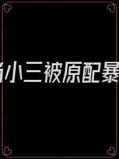 我当小三被原配暴打