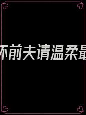 诱妻入怀前夫请温柔最新章节