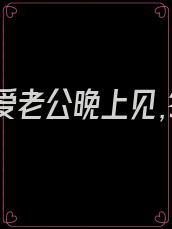 闪婚霸爱老公晚上见,冬暖微暖