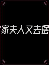 霍爷你家夫人又去摆摊了