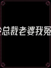 高冷总裁老婆我冤枉